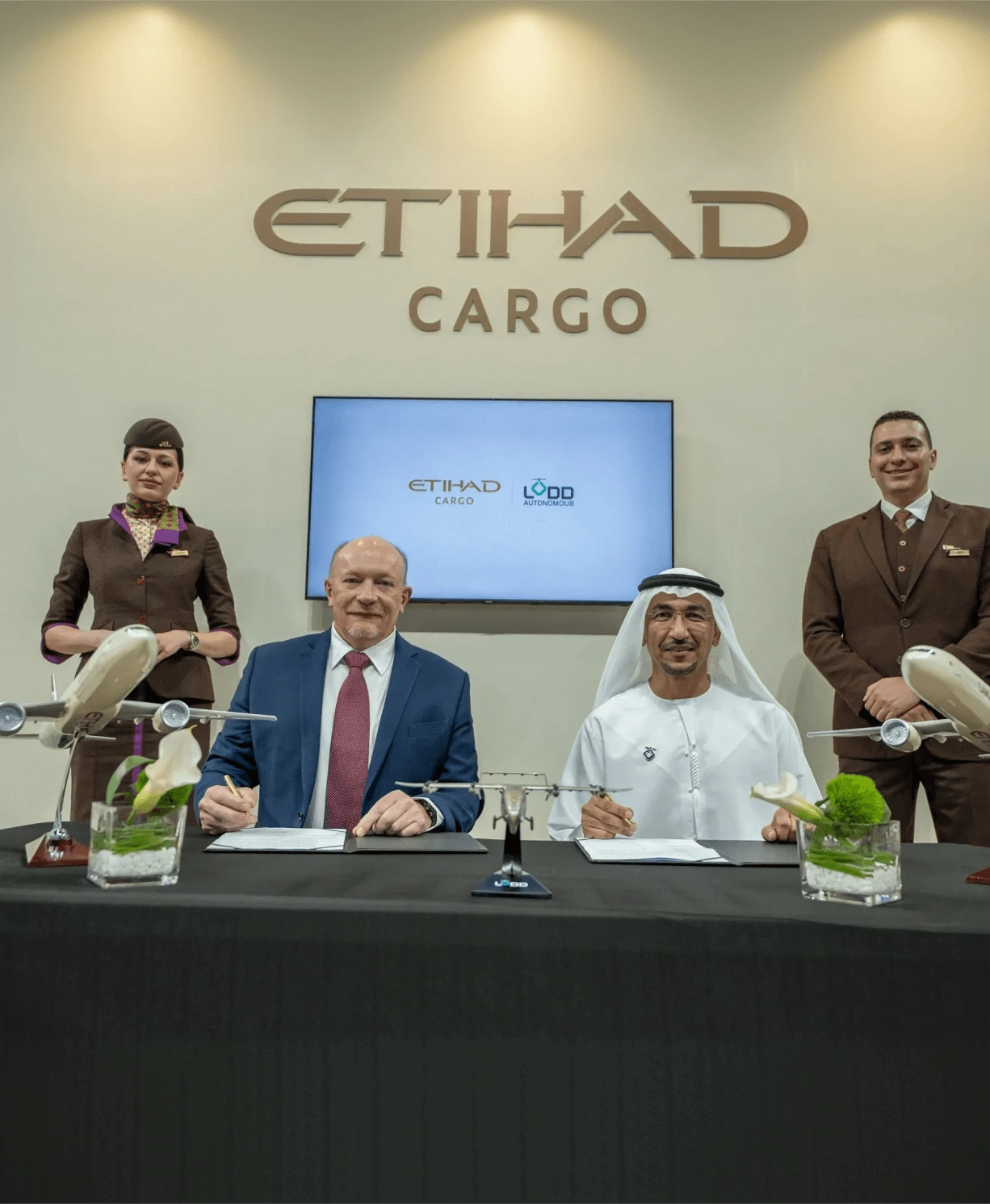 الاتحاد للشحن الجوي تتعاون مع لود أوتونوموس لتطوير مستقبل تسليم الميل الأوسط