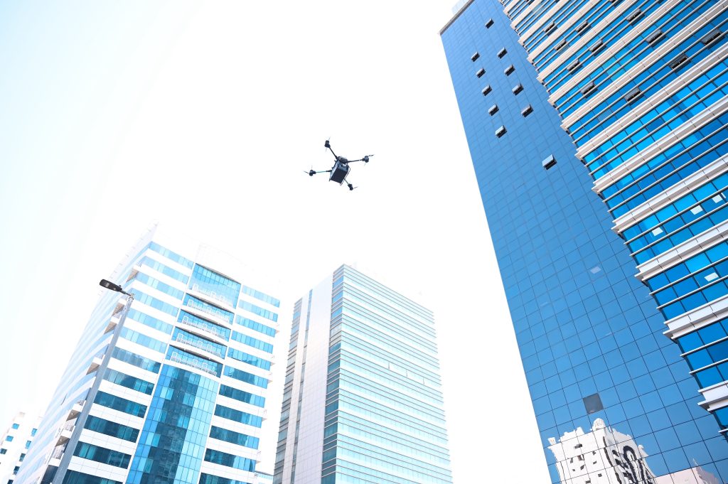 LODD Autonomous Drone in Flight