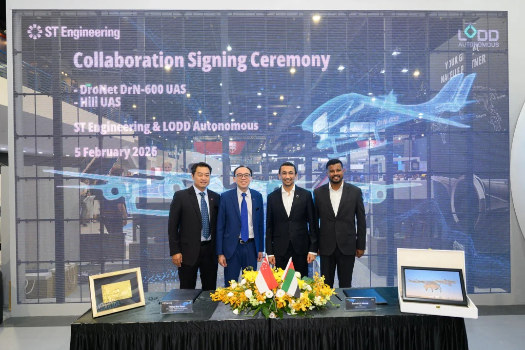 Rashid Matar Al Manai signs strategic collaboration with ST Engineering